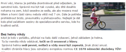 Nechce dítě nosit helmu na kolo? Zkuste pár triků