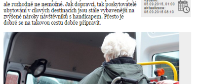 Cestování se zdravotním postižením? Jde to!