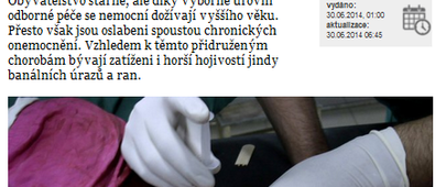 Poruchy hojení u chronických onemocnění