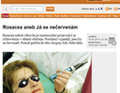Rosacea aneb Já se nečervenám