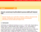 Deset zaručených přírodních pomocníků při hojení ran