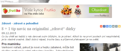 8 + 1 tip navíc na originální „zdravé“ dárky