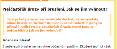 Nejčastější úrazy při bruslení. Jak se jim vyhnout?